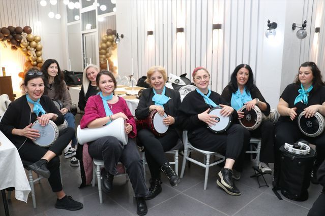 Karasu Ritim Perküsyon Grubu Stres Atıyor ve Sosyalleşiyor