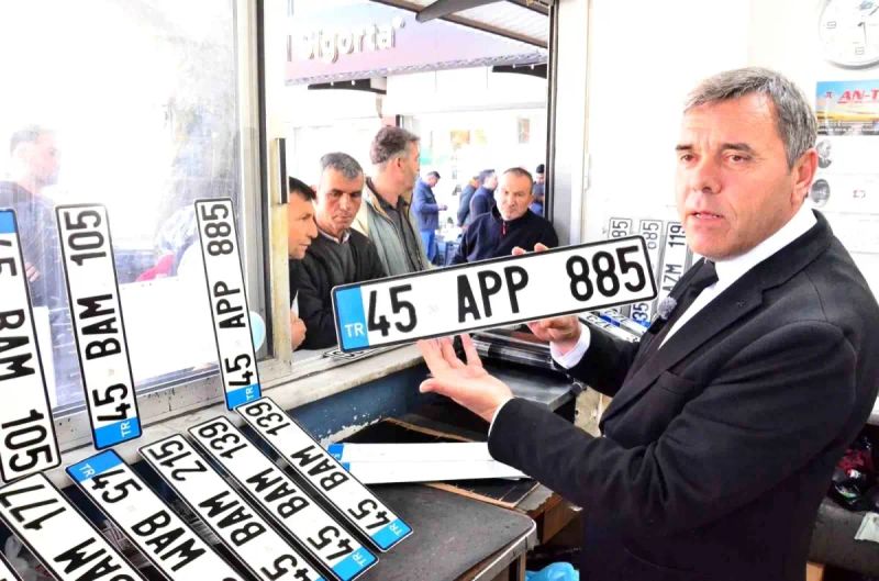 Manisa’da APP Plaka Değişim Başvurularında Rekor Yoğunluk