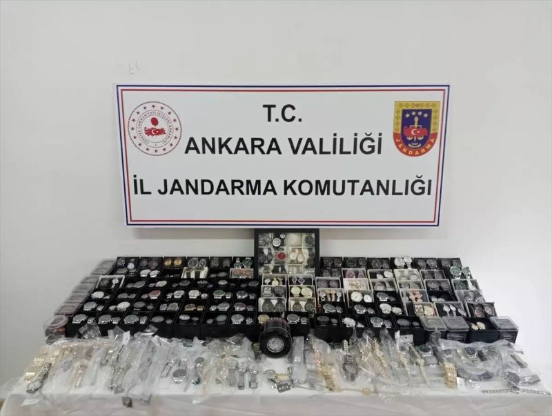 Ankara'da Kaçak Saat Operasyonunda Bir Kişi Gözaltına Alındı