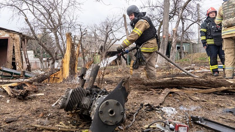 Rusya, Ukrayna’ya Yoğun İHA Saldırısı Düzenledi, Beş Kişi Hayatını Kaybetti