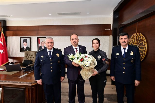 Türk Polis Teşkilatı'nın 181. Kuruluş Yılı Kutlamaları Aydın'da Yapıldı
