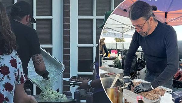 Dave Grohl, Aldatma Skandalını Geride Bırakarak Mangal Partilerinin Yıldızı Oldu