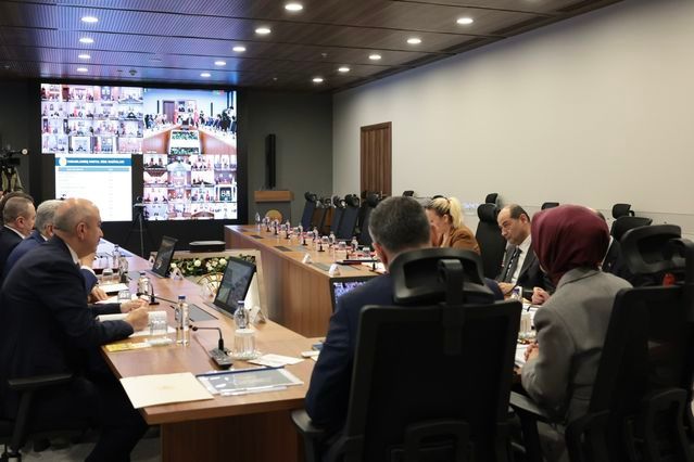 Bakanlar ve Vali-Müdürler Sosyal Hizmetler Konusunda Çevrimiçi Toplandı