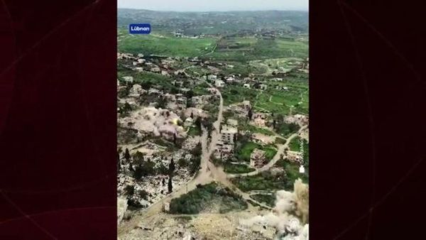 İsrail Ordusu, Güney Lübnan'da 300'den Fazla Yapıyı Yıktı