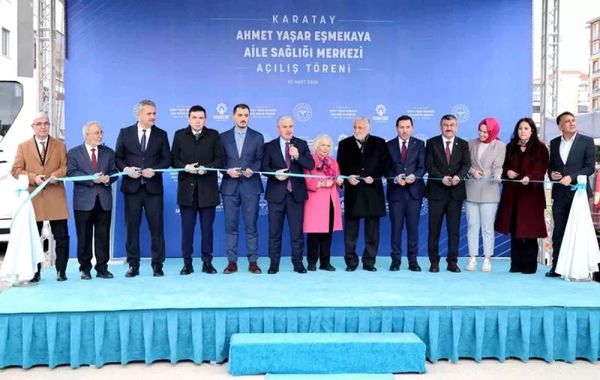 Karatay'da 32 Milyon TL Değerinde Ahmet Yaşar Eşmekaya Aile Sağlığı Merkezi Açıldı