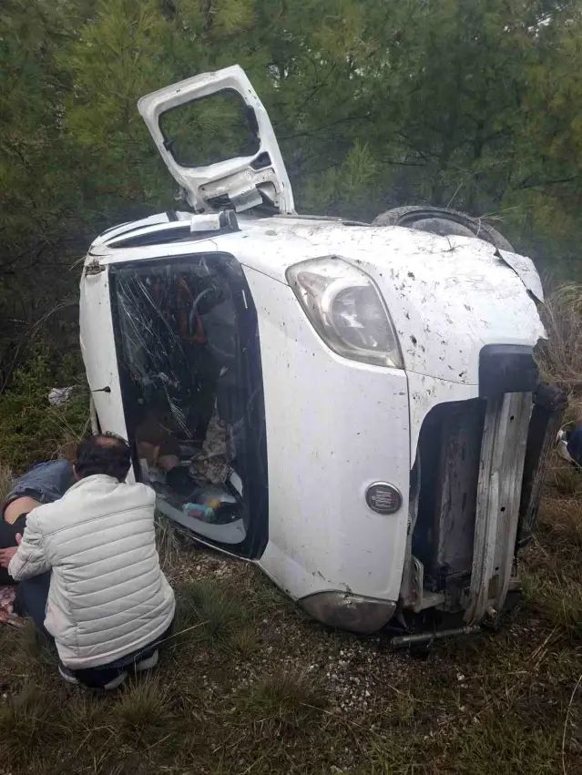 Akseki-Manavgat Karayolunda Trafik Kazası: 6 Yaralı Var
