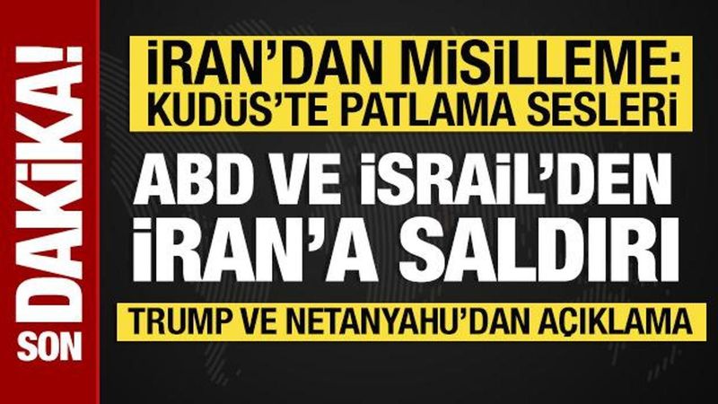 İsrail ve ABD, İran'a Önleyici Saldırı Başlattı: Trump İlk Açıklamayı Yaptı