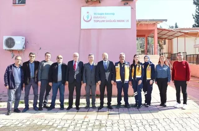 Adana Sağlık Müdürü Halil Nacar Karaisalı'daki Sağlık Hizmetlerini İnceledi