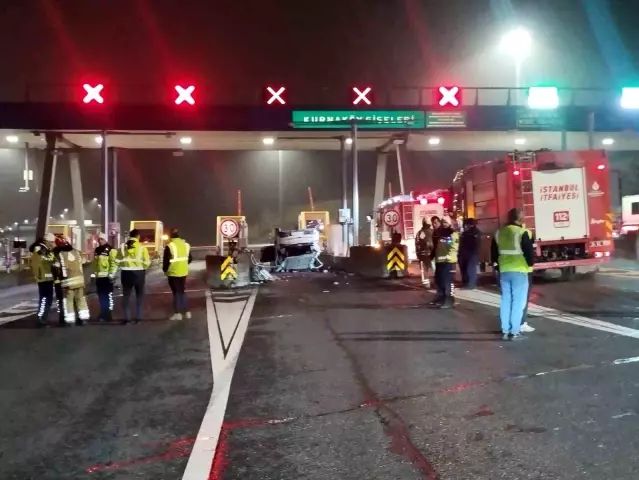 Pendik'te Kuzey Marmara Otoyolu’nda Kaza: 2 Kişi Yaralandı