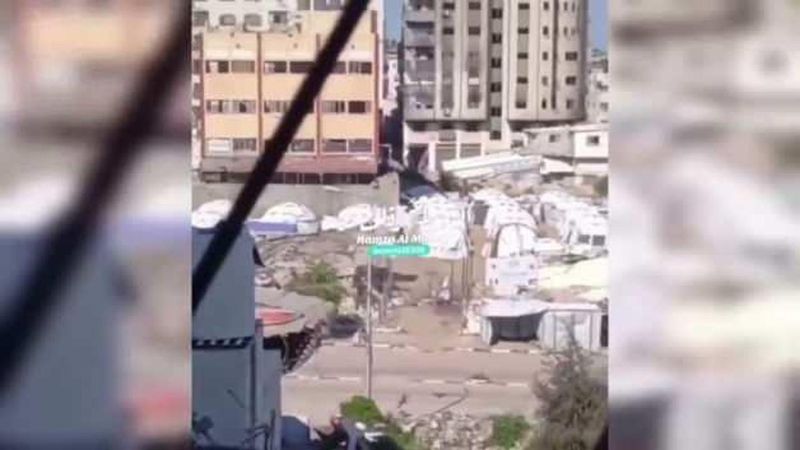 İsrail’in Gazze’deki Çadır Kampına Saldırısı Canlı Yayında Kaydedildi