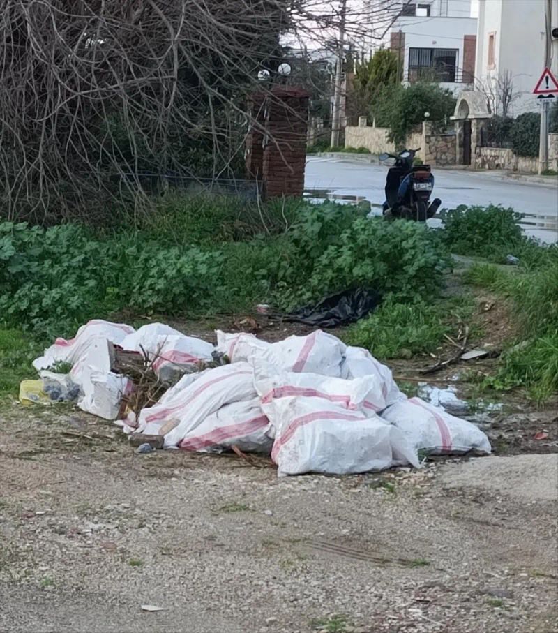Bodrum'da Boş Arazide Moloz ve Atık Dökene 50 Bin Lira Ceza