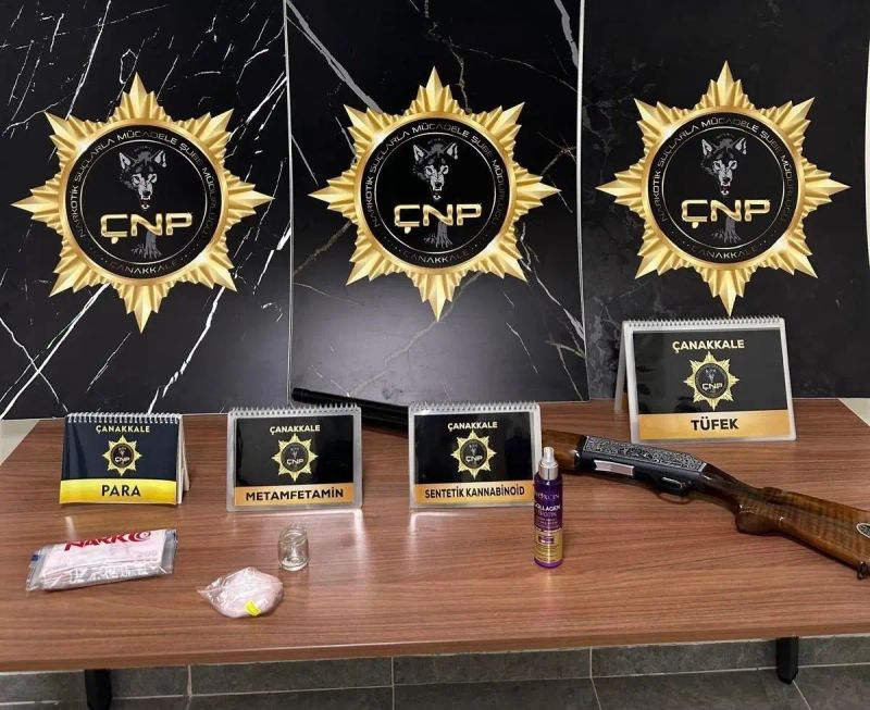 Çanakkale'de Uyuşturucu Operasyonunda 3 Şüpheli Tutuklandı