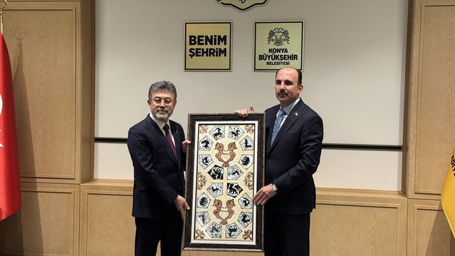 Bakan İbrahim Yumaklı Konya'da Resmi Temaslarda Bulundu