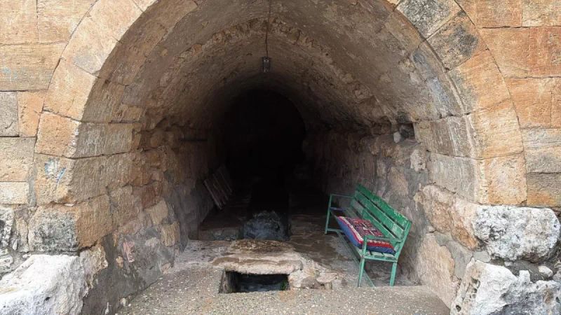 Adıyaman Zey Köyü Camii Altındaki Su Kaynağı Yıllar Sonra Yeniden Aktı