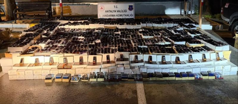 Manavgat'ta Kaçakçılık Operasyonunda 1 Kişi Gözaltına Alındı