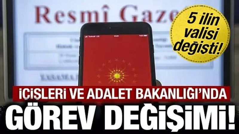 Adalet Bakanı Gürlek, Yeni Bakan Yardımcılarını Tebrik Etti