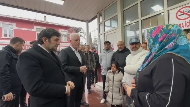 İstanbul Valisi Davut Gül, Fatih'teki Bina Çökmesi Yaralılarını Ziyaret Etti
