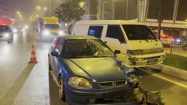 Ümraniye'de Otomobilin Çarptığı Yaya Hayatını Kaybetti