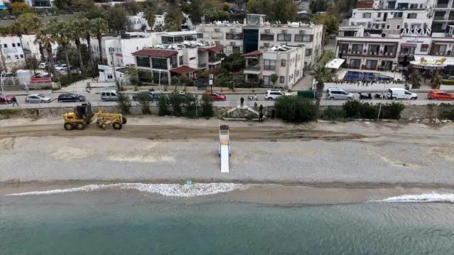 Bodrum Belediyesi Yaz Sezonu İçin Plajları Hazırlıyor