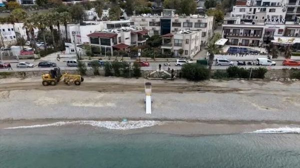 Bodrum Belediyesi Yaz Sezonu İçin Plajları Hazırlıyor