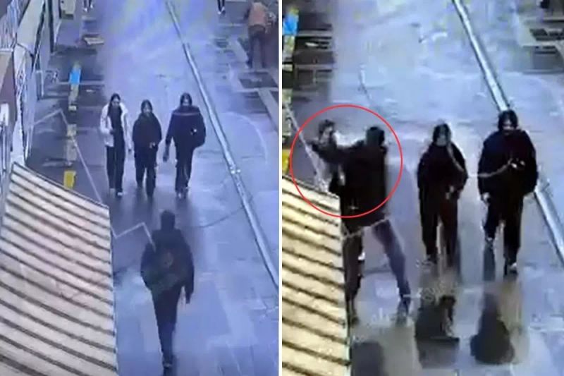 Iğdır'da 16 Yaşındaki Kıza Bıçaklı Saldırı Anları Güvenlik Kamerasında