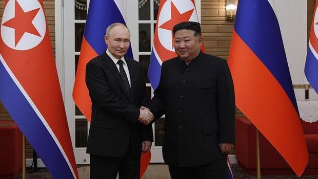 Kim Jong-un, Putin'e Mesajında Rusya ile İşbirliğini Vurguladı