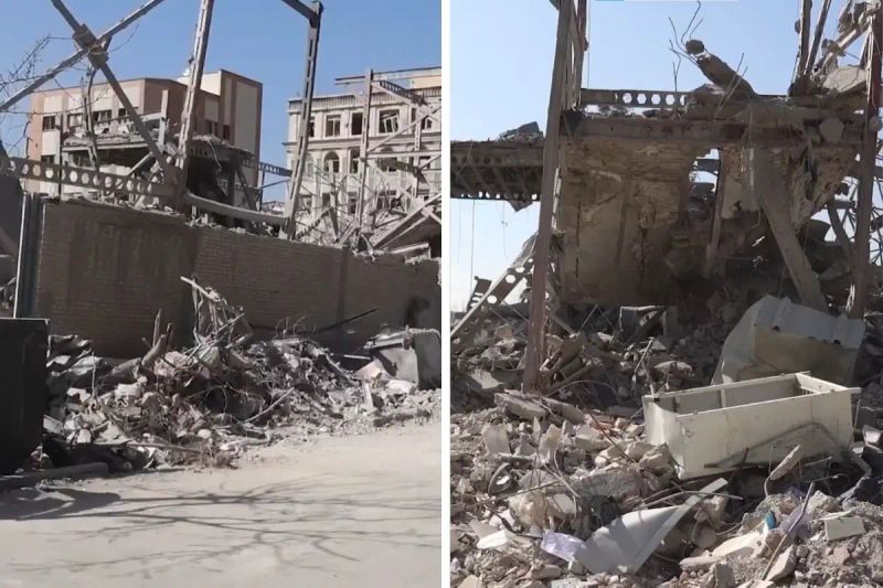 ABD ve İsrail’in Saldırıları Sonrası Tahran’daki Türkmenistan Caddesi Harabeye Döndü