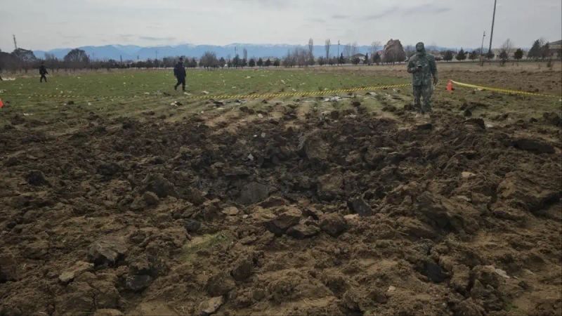 İran'a Ait İHA Nahçıvan Havalimanı'na Düştü, İki Sivil Yaralandı