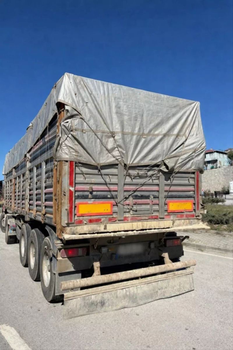 Samsun'da Denetim İstasyonunu Atlayan Çekiciye 48 Bin Lira Ceza Kesildi