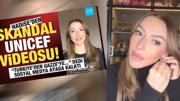 Hadise, UNICEF videosunu kaldırdı ve açıklama yaptı: Metin tarafıma iletildi