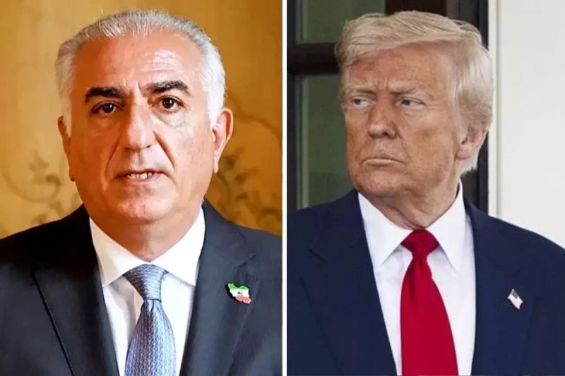 Rıza Pehlevi'den Trump'a Çağrı: İran İslam Cumhuriyeti'nin Sonu İçin Zaman Geldi