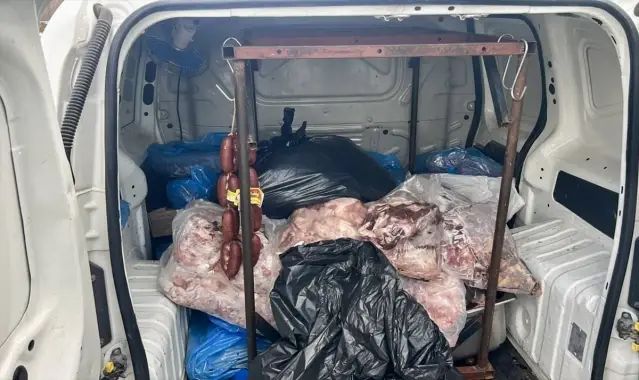 Kırşehir'de 340 Kilo Bozulmuş Et Ele Geçirildi, 1 Kişi Gözaltında