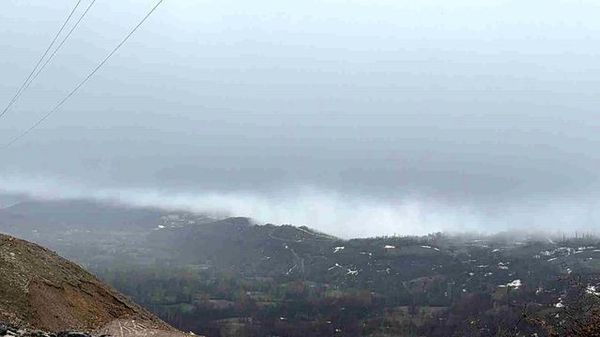 Bitlis Hizan'da Yoğun Sis Ulaşımı Olumsuz Etkiliyor