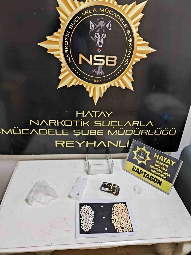 Reyhanlı’da 315 Captagon Hapı Ele Geçirildi
