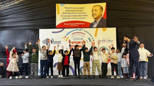 Esenler'de Çocuklar Ramazan Bayramı’nı Coşkuyla Kutluyor