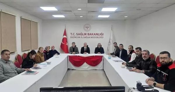 Erzincan'da İş Sağlığı ve Güvenliği Kurul Toplantısı Yapıldı