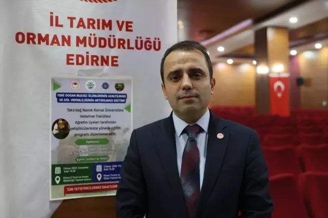 Edirne’de Buzağı Ölümlerini Azaltmaya Yönelik Eğitim Programı Başlatıldı