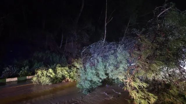 Salihli'de Şiddetli Yağış Çay Taşkını ve Su Baskınlarına Yol Açtı