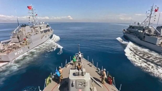 Mavi Vatan-2026 Tatbikatı Karadeniz, Ege ve Doğu Akdeniz'de Sürüyor