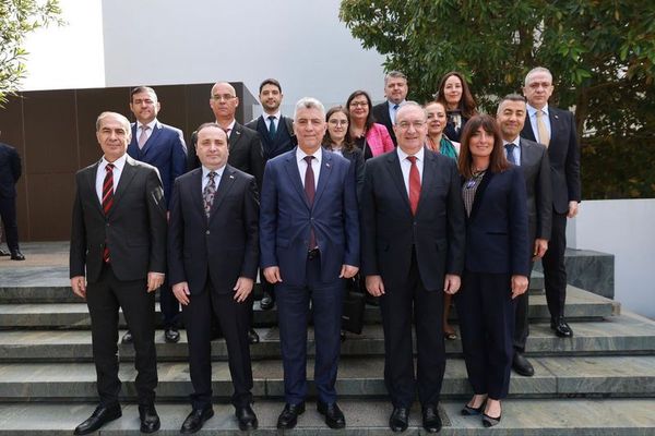 Ticaret Bakanı Ömer Bolat, Lizbon'da Büyükelçi Haldun Koç ile Görüştü