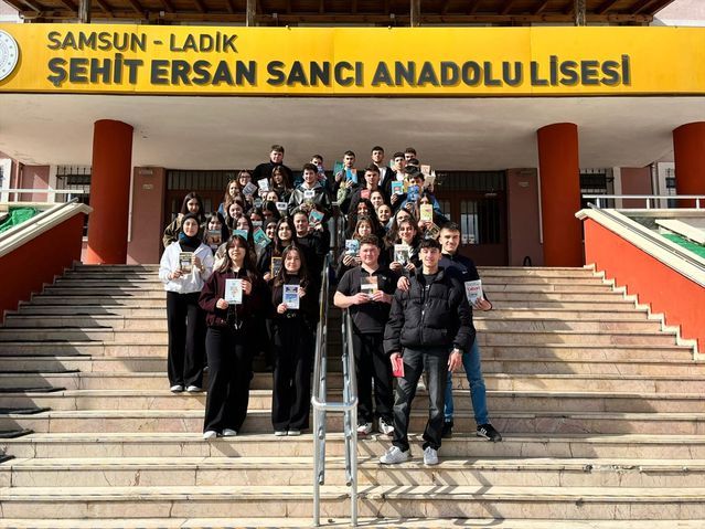 Ladik Şehit Ersan Sancı Anadolu Lisesi'nde "Bir Hatıra Bırak da Git" Projesi Devam Ediyor
