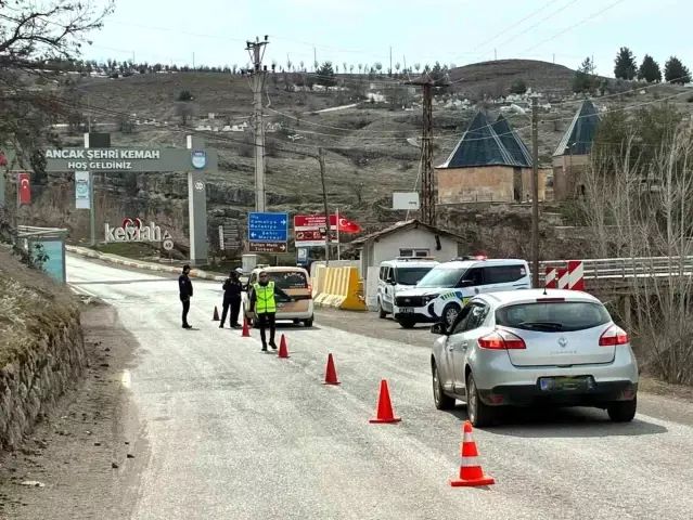Erzincan'da Ramazan Bayramı Süresince Trafik Denetimleri Artırıldı