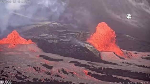 Kilauea Yanardağı'nda 42. Patlama Gerçekleşti