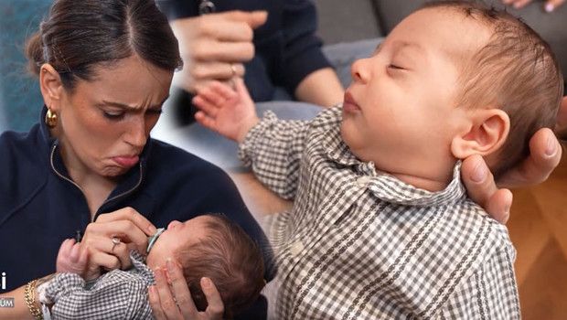 Bestemsu Özdemir, Oğlu Sarp Marco'nun Yüzünü İlk Kez Gösterdi
