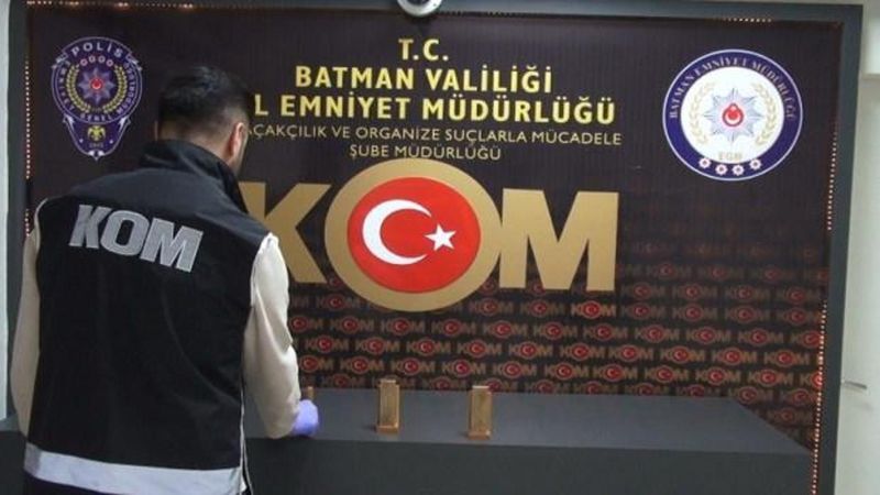 Makedonya Futbol Kulübü Başkanı Batman'da Kaçak Altınla Yakalandı