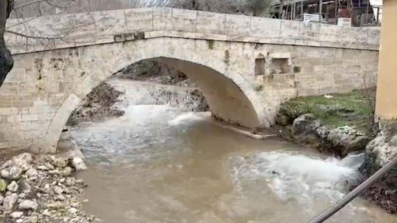 4. Murat'ın Yaptırdığı Zey Köy Cami Yeniden Su Akışına Kavuştu