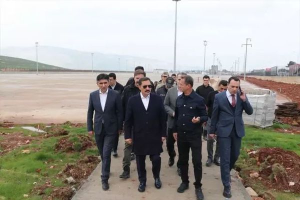 Reyhanlı'da 1000 Araç Kapasiteli Yeni Tır Parkı Hizmete Açıldı