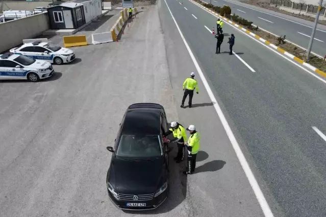 Erzincan'da Ramazan Bayramı Boyunca Trafik Denetimleri Yoğunlaştırıldı