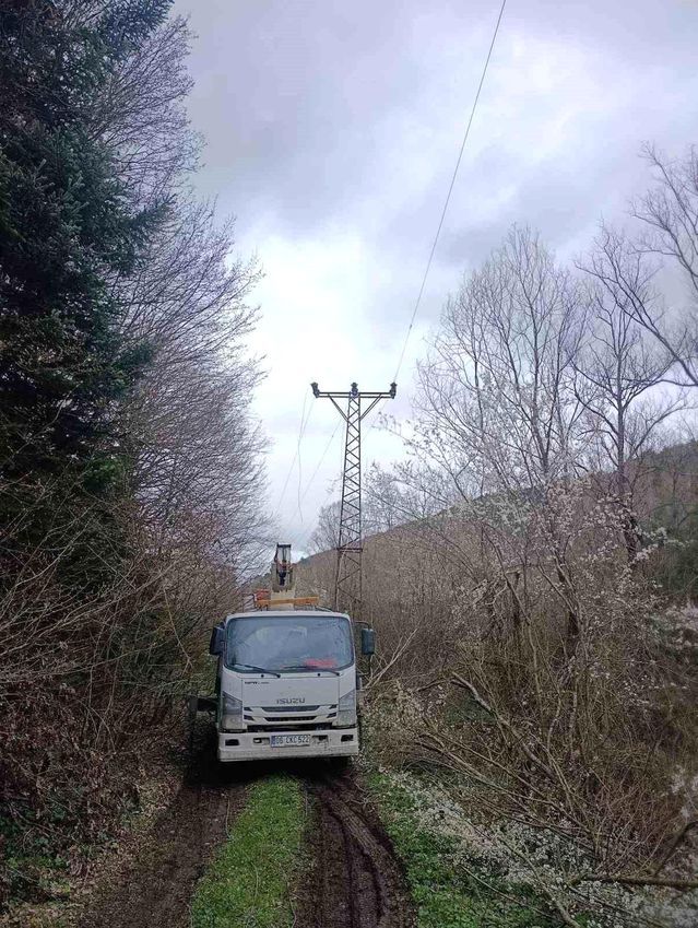 Bozüyük'te Yüksek Gerilim Hattında Çalışan İşçi Elektrik Çarpmasıyla Ağır Yaralandı
