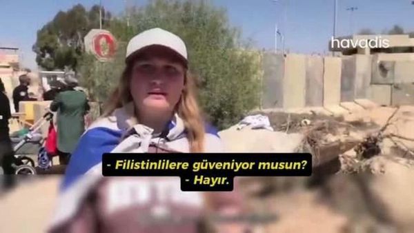 İsrailli Küçük Kızdan Gazze'yle İlgili Şok Eden Sözler